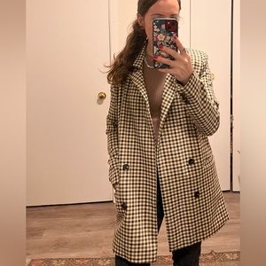 Rachel Zoe plaid blazer NWOT